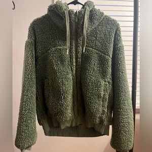 Lululemon reversible fleece hoodie